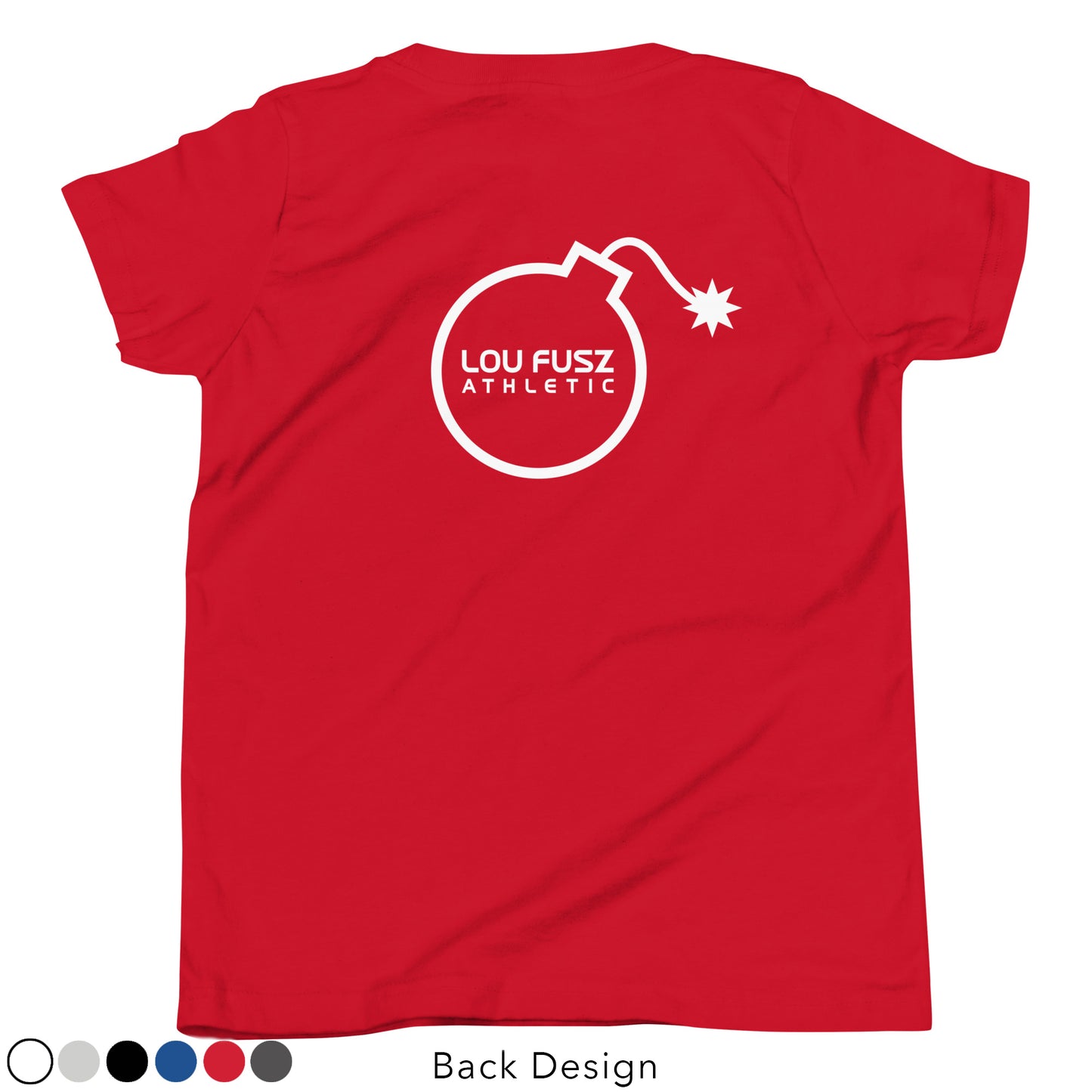 Youth Shirt - Lou Fusz Athletic Bomb Outline