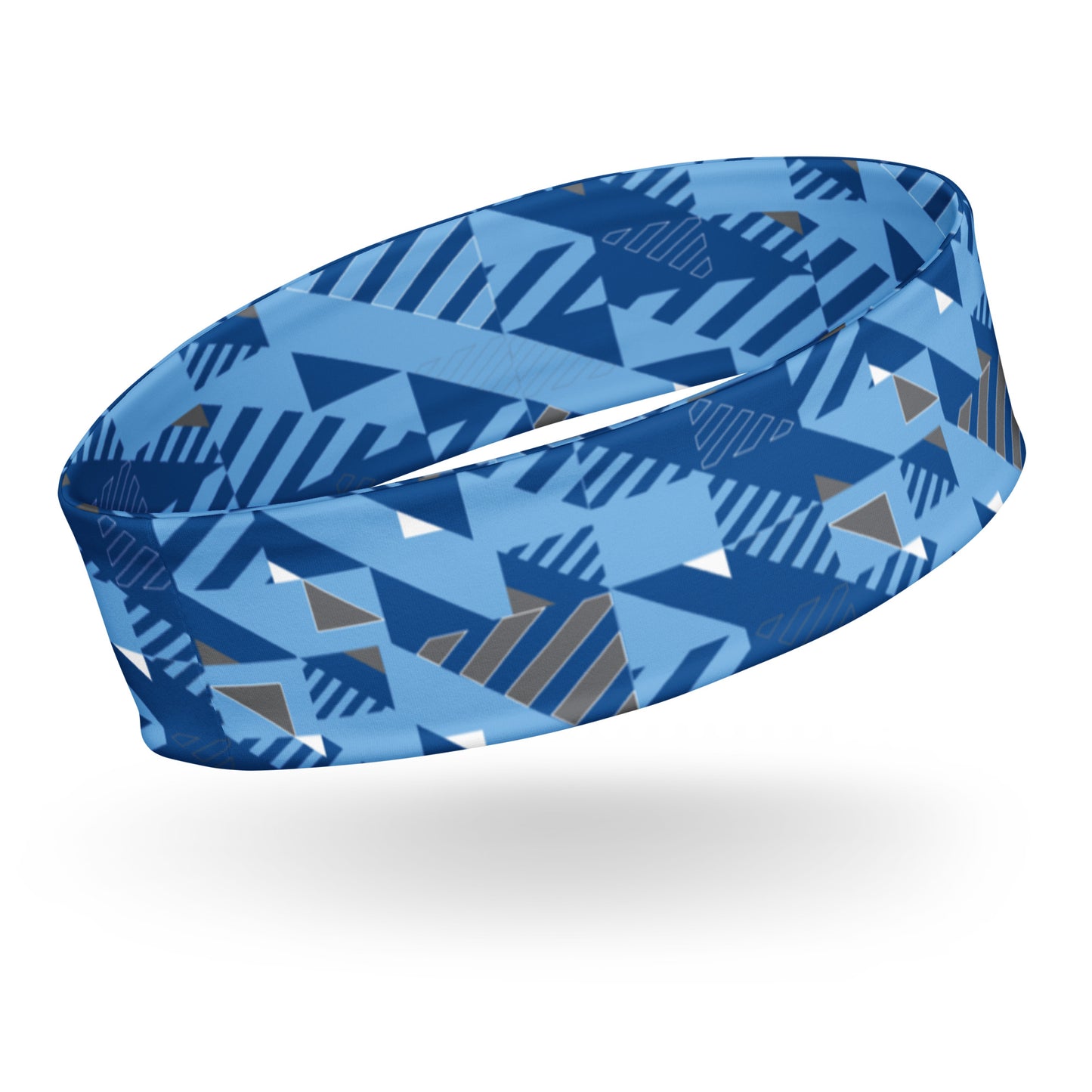 Headband - Blue Fusz Pattern