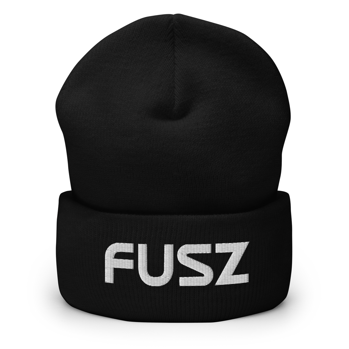 Adult Beanie Cuffed - Embroidered Fusz
