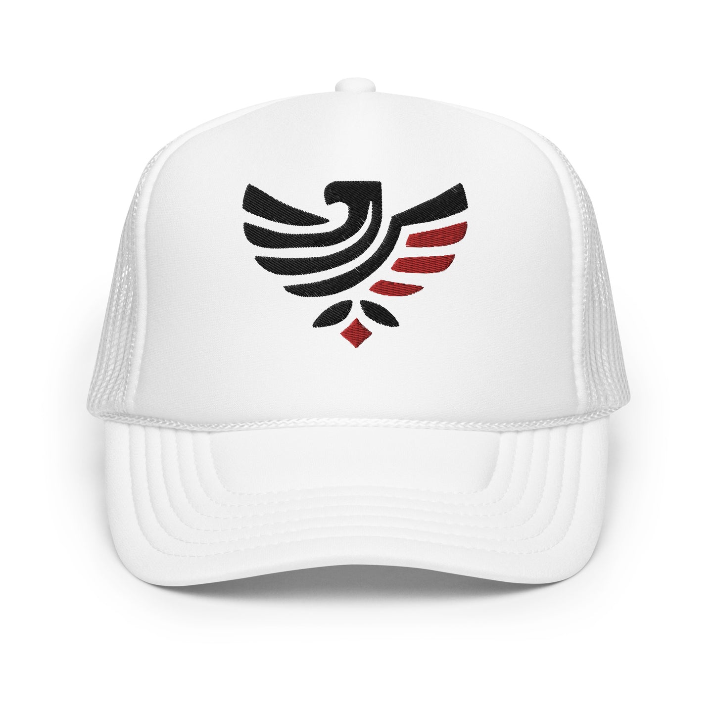 Adult Foam Trucker - Embroidered Hawk