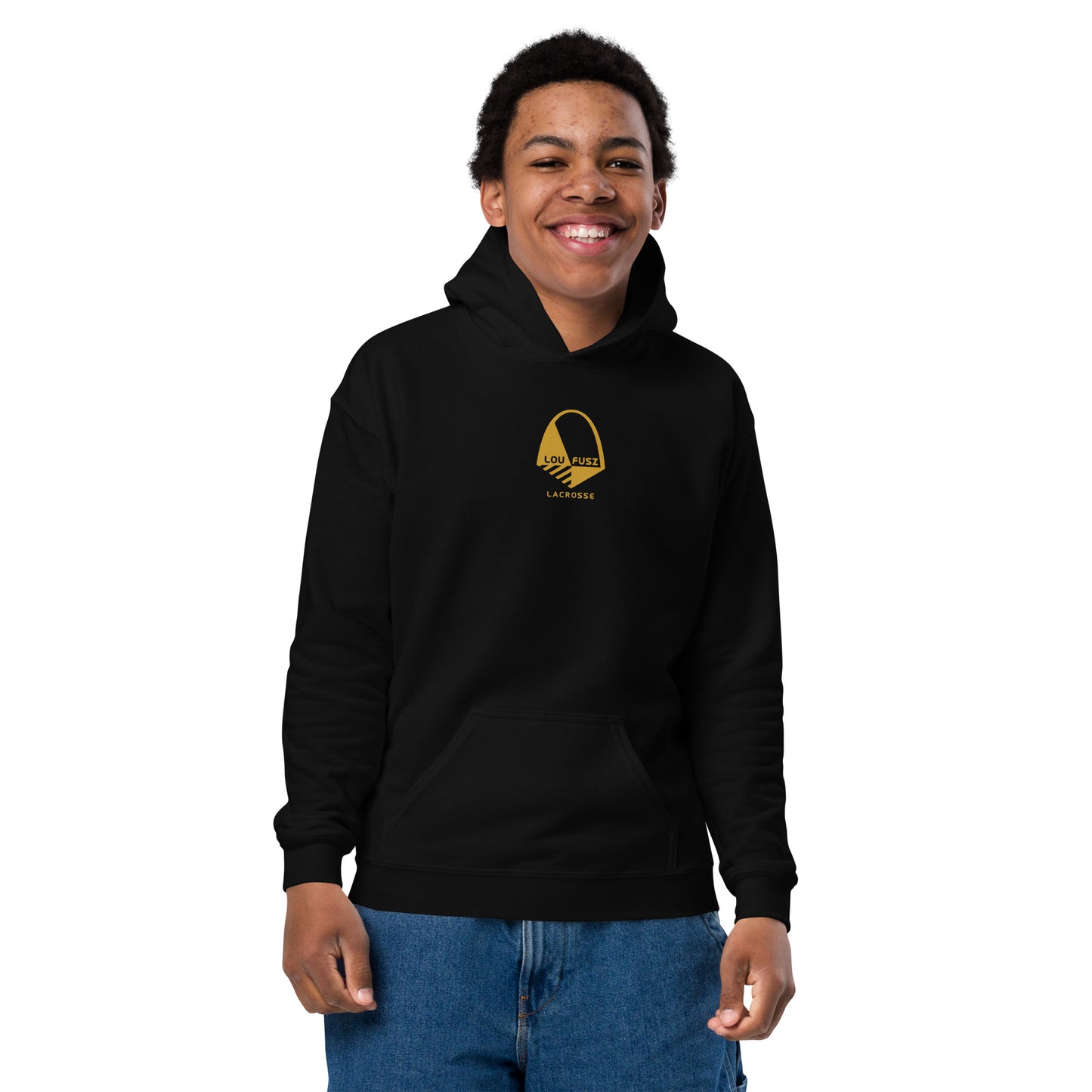 Youth Hoodie - Lax Crest