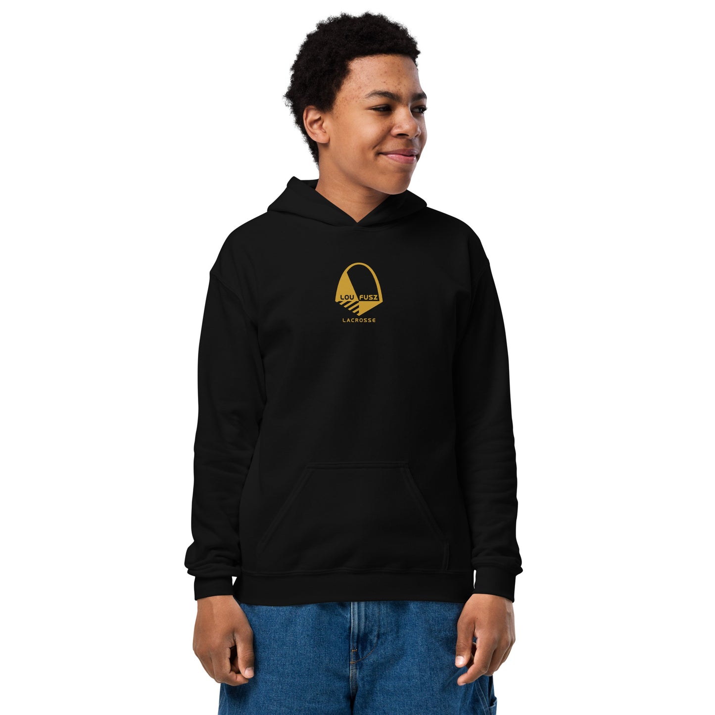 Youth Hoodie - Lax Crest