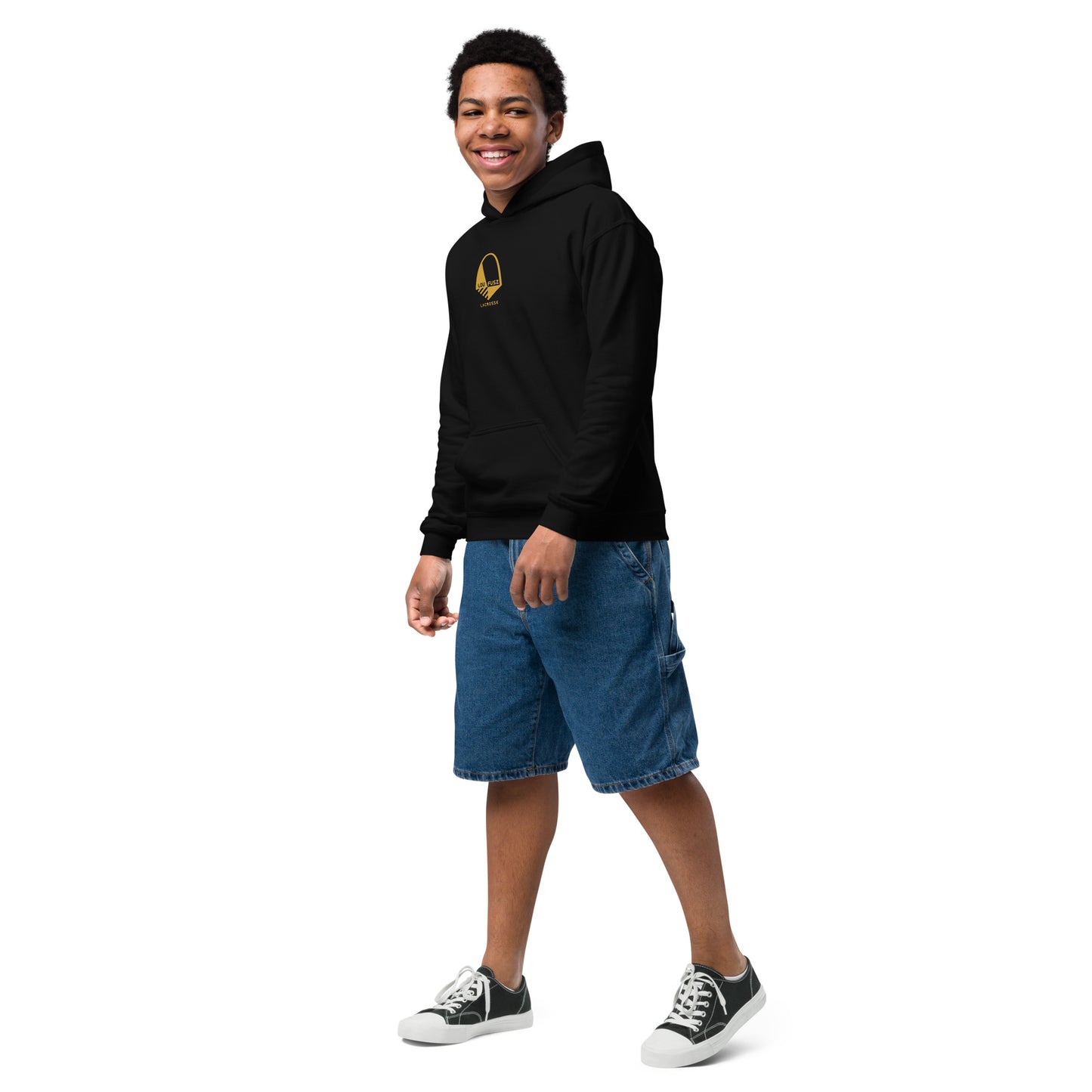 Youth Hoodie - Lax Crest