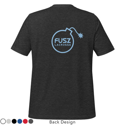 Adult Shirt - Fusz Lacrosse Bomb Outline
