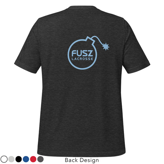 Adult Shirt - Fusz Lacrosse Bomb Outline