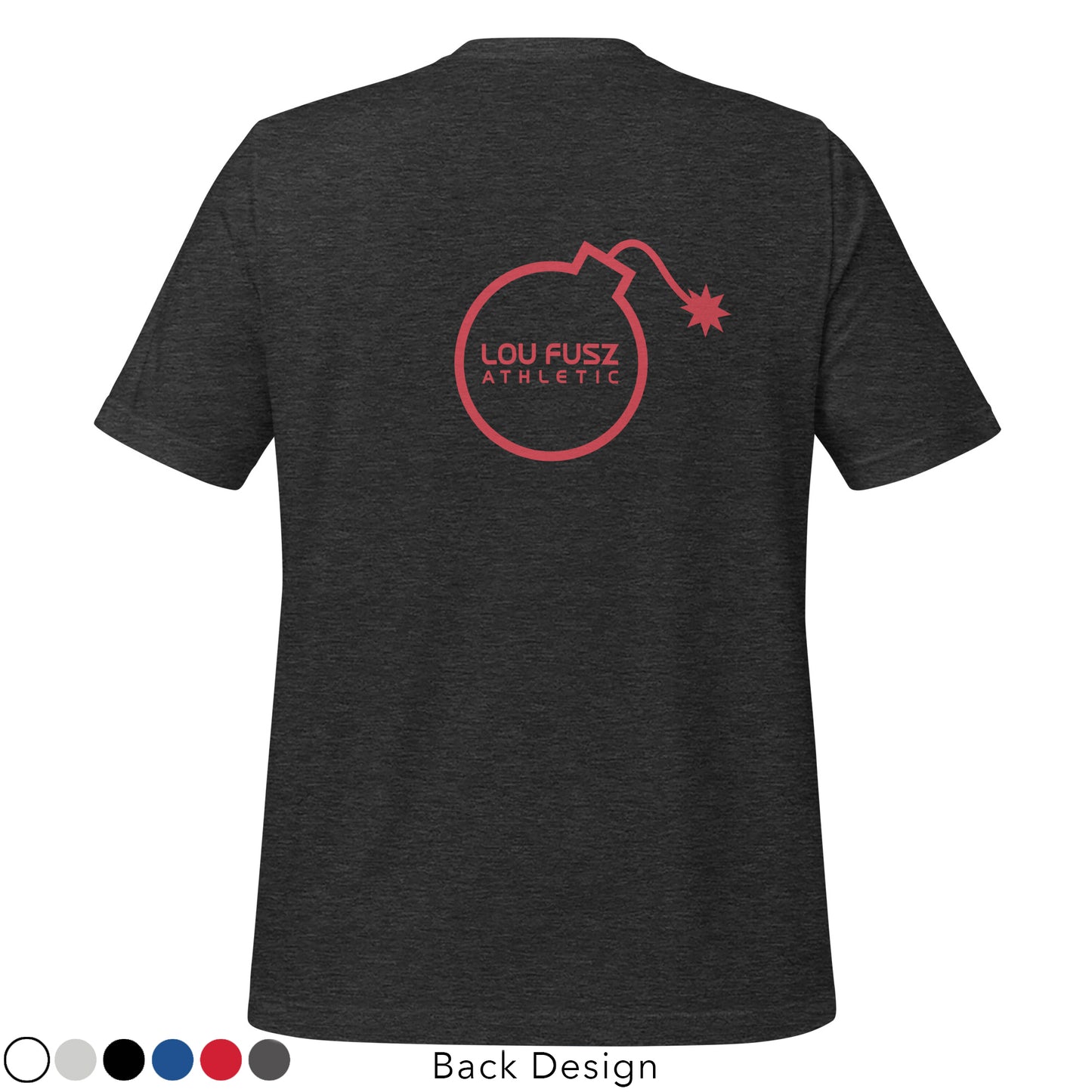 Adult Shirt - Lou Fusz Athletic Bomb Outline