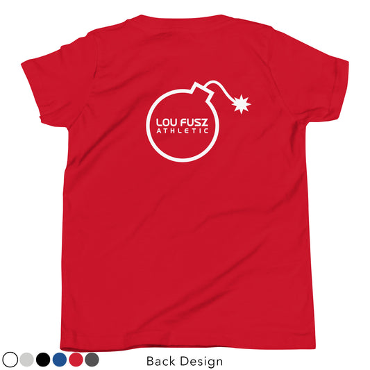 Youth Shirt - Lou Fusz Athletic Bomb Outline
