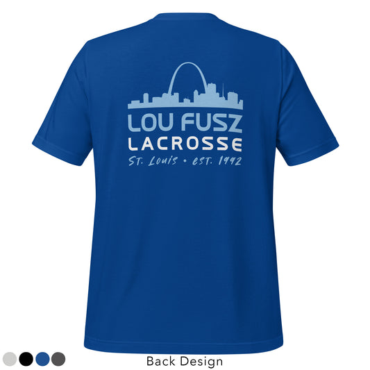 Adult Shirt - Lou Fusz Lacrosse Skyline