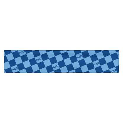 Headband - Checkered Fusz Blue