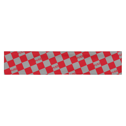 Headband - Checkered Fusz Red