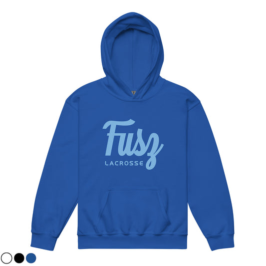 Youth Hoodie - FUSZ Lacrosse Script