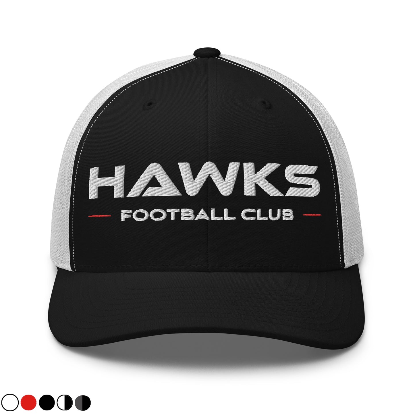 Adult Trucker - Embroidered Hawks FC