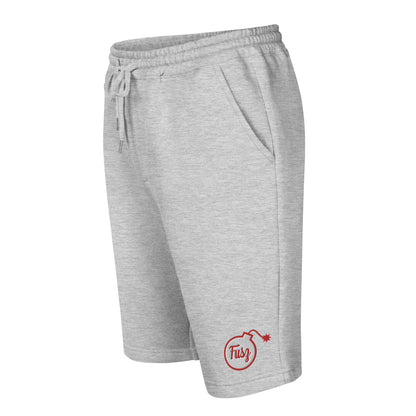 Men's Sweatshorts - Embroidered Fusz Bomb