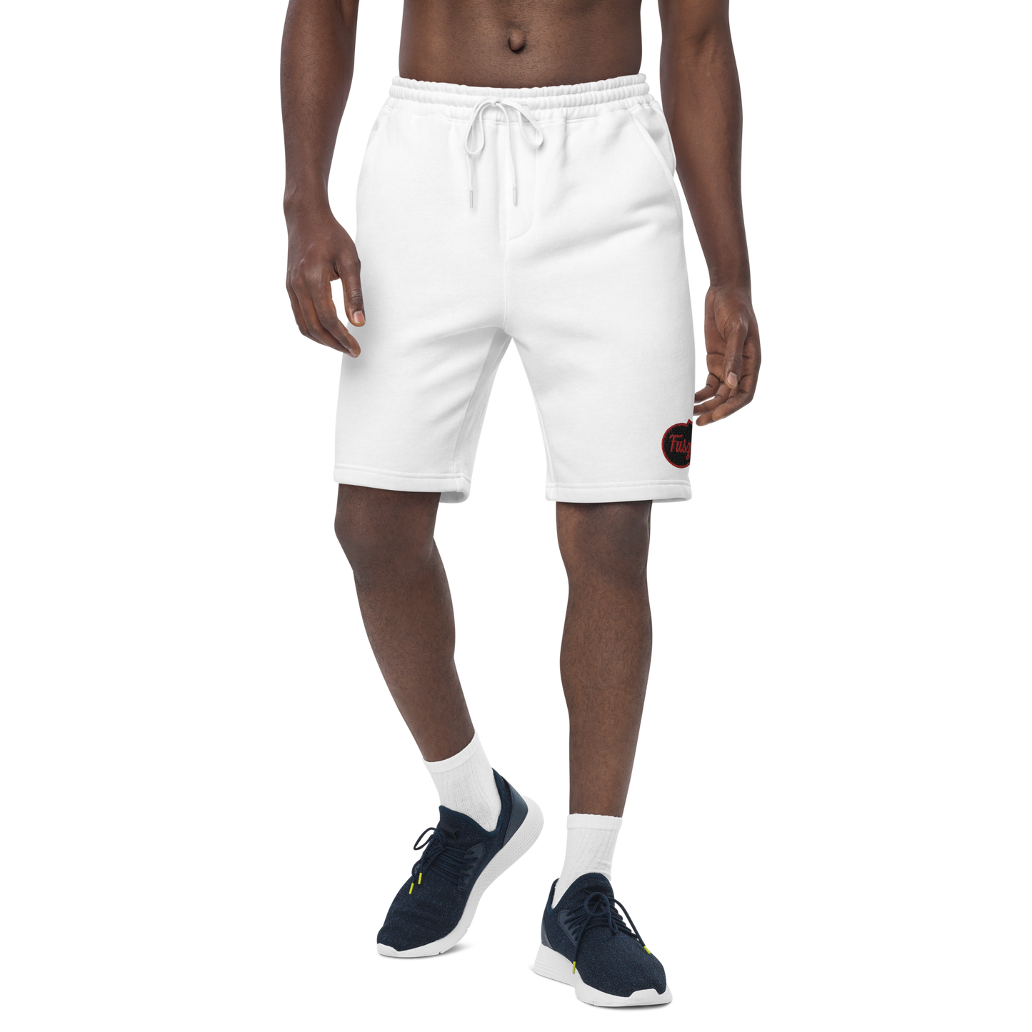 Men's Sweatshorts - Embroidered Fusz Bomb