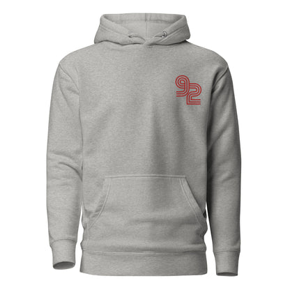 Adult Hoodie - Embroidered 92