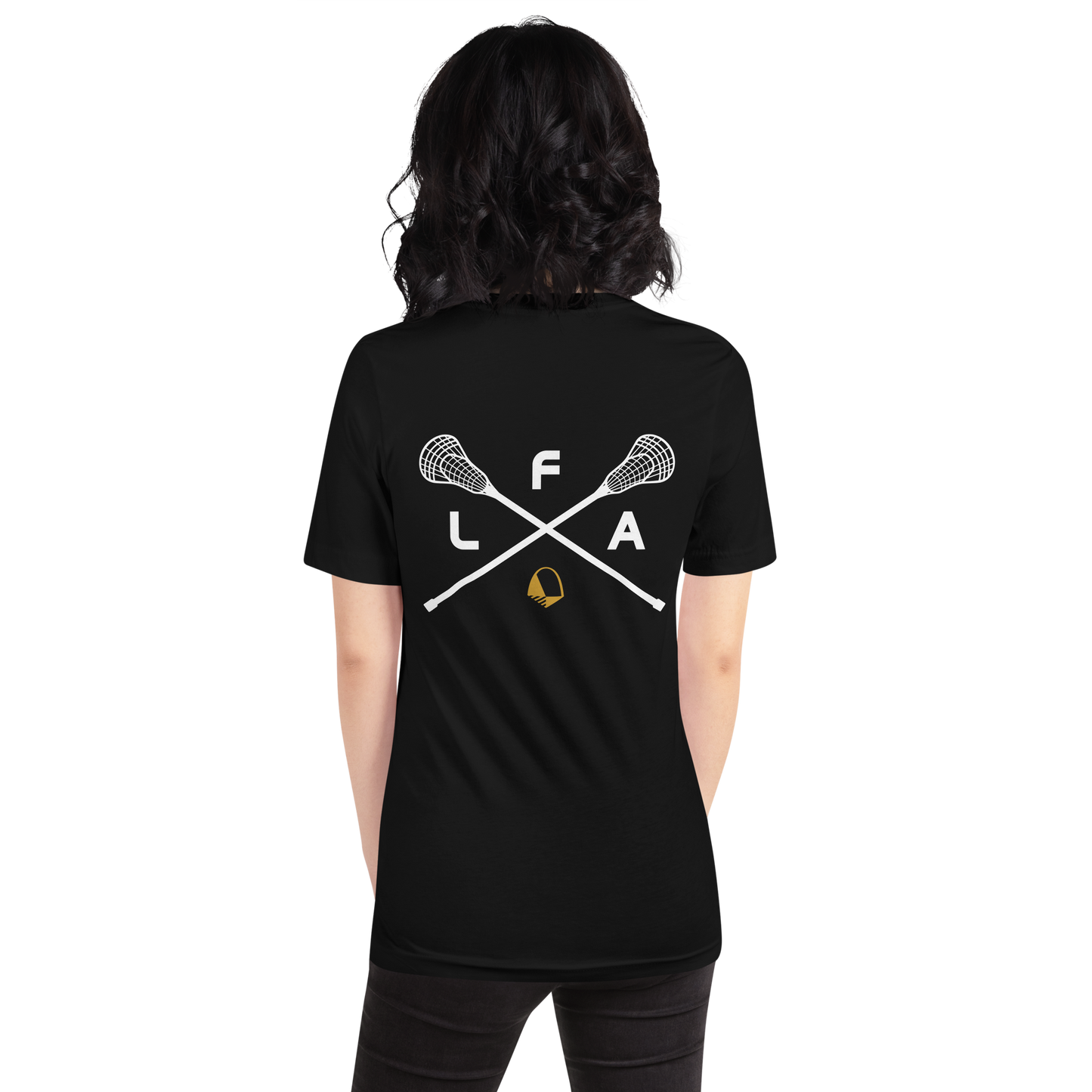 Adult Shirt - Lax Sticks & Crest