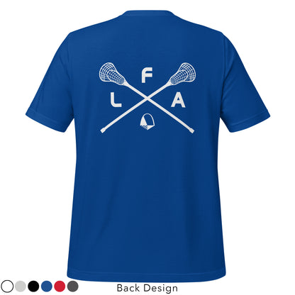 Adult Shirt - Lax Sticks & Crest