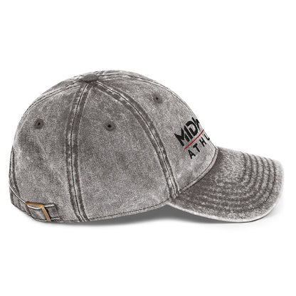 Adult Vintage Twill Hat - Embroidered Midwest Athletic Stack