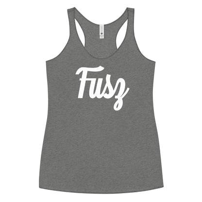 Women's Racerback Tank - Fusz Script