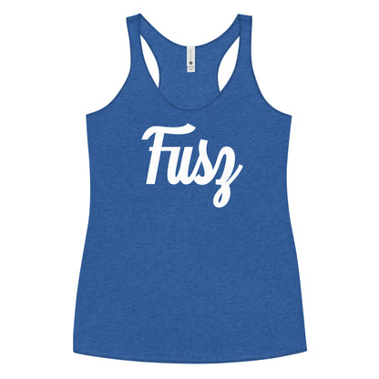 Women's Racerback Tank - Fusz Script