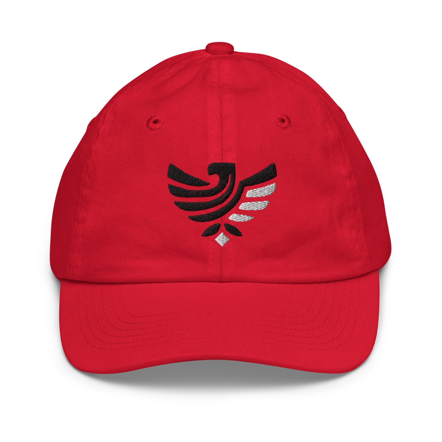 Youth Hat - Embroidered Hawk