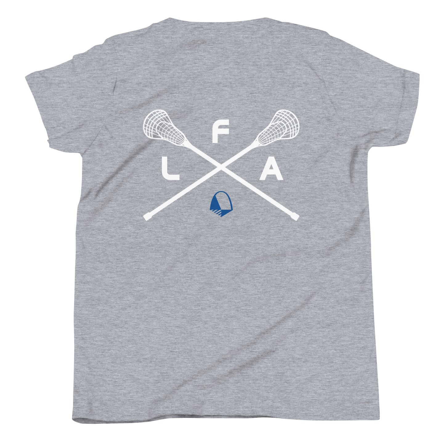 Youth Shirt - Lacrosse Sticks & Crest