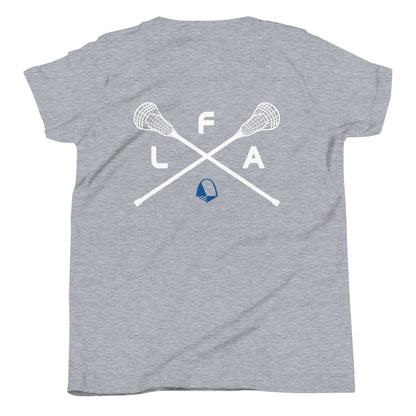 Youth Shirt - Lacrosse Sticks & Crest