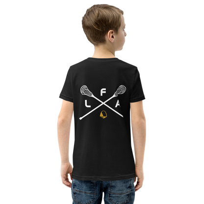 Youth Shirt - Lacrosse Sticks & Crest