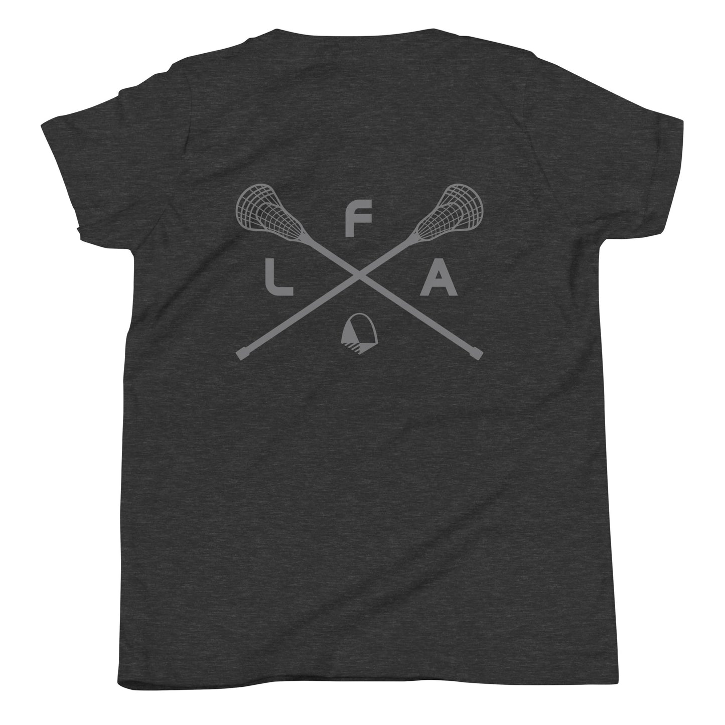 Youth Shirt - Lacrosse Sticks & Crest