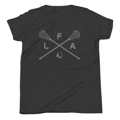 Youth Shirt - Lacrosse Sticks & Crest