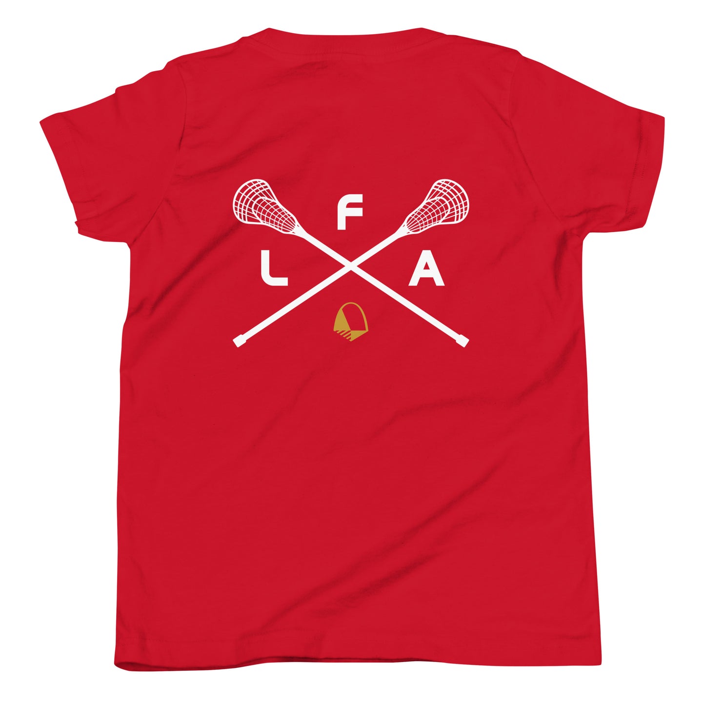 Youth Shirt - Lacrosse Sticks & Crest