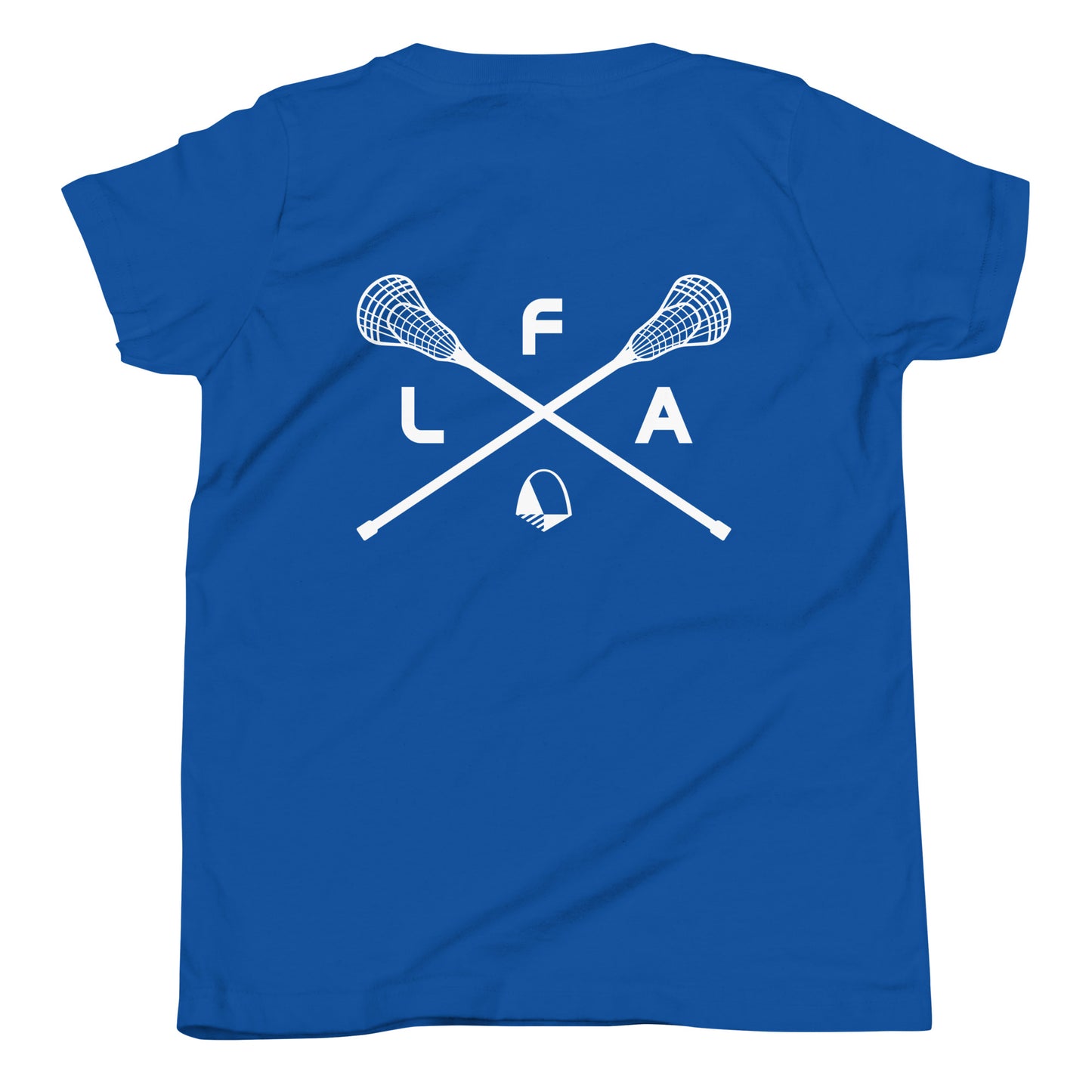 Youth Shirt - Lacrosse Sticks & Crest