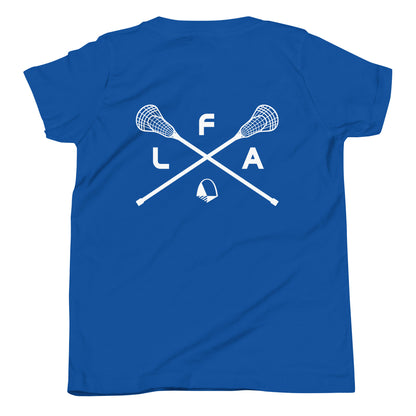 Youth Shirt - Lacrosse Sticks & Crest