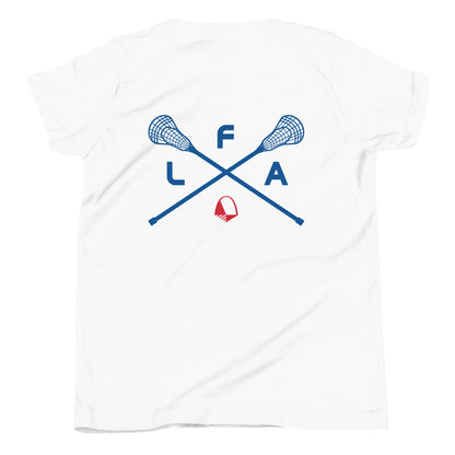 Youth Shirt - Lacrosse Sticks & Crest